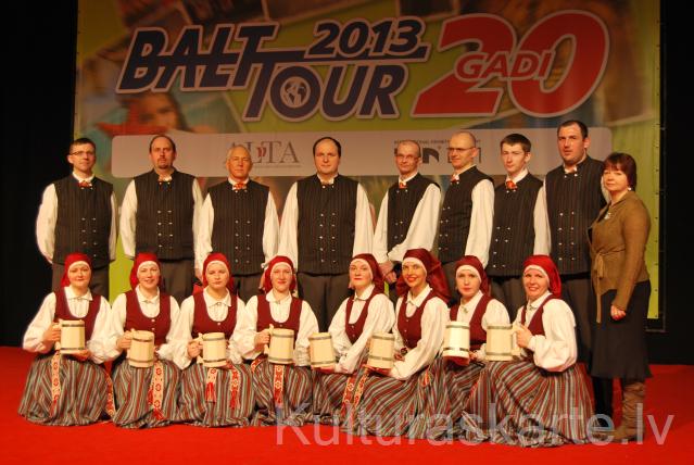 Starptautiskā tūrisma izstāde-gadatirgus „ Balttour” izstāžu centrā Ķīpsala Jelgavas novada izstādes kultūras programmā 2013